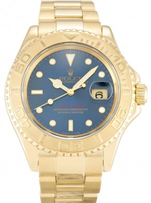 Rolex Yacht-Master 40mm blå urtavla 16628