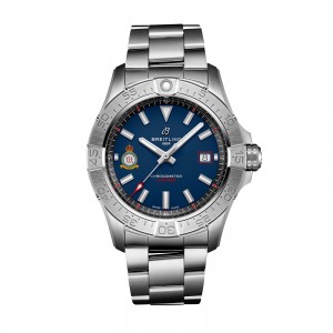 Breitling avenger red arrows 60th anniversary edition 42mm herrklocka blå A173281A1C1A1