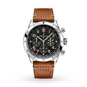 Breitling super avi b04 kronograf gmt 46 p-51 mustang klocka AB04453A1B1X1
