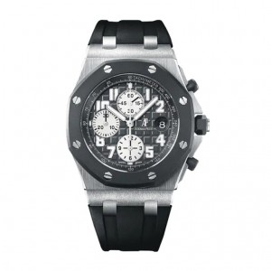 audemars piguet royal oak offshore diver 42 mm grå gummiklädd 25940sk.oo.d002ca.01