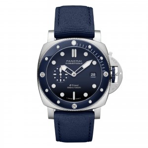 Panerai submersible quarantaquattro blu profondo 44mm herrklocka blå PAM01289